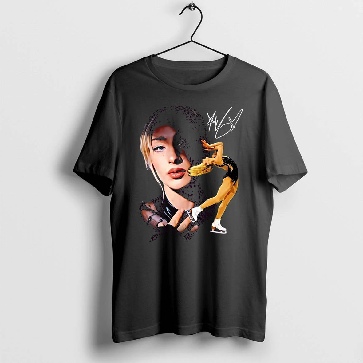 Amber Elaine Glenn Iconic Figure Skater Signature 0 Tshirts Sweater