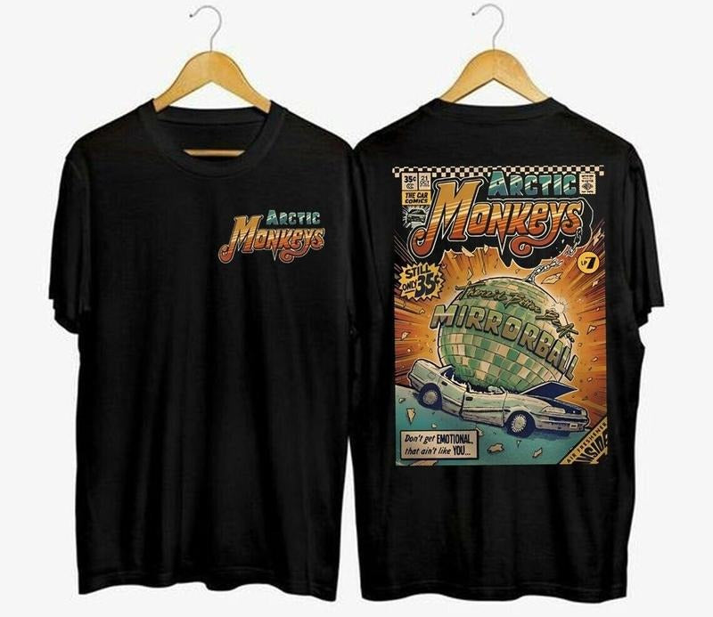 arctic monkeys band 2 sides shirt am album music gift for fans Cotton Menswear Hoodie, Sweatshirt | DripVista.com