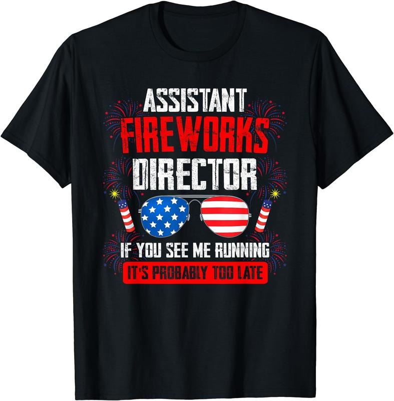 assistant fireworks director if you see Assistant firework T-Shirt Hoodie, Sweatshirt | DripVista.com