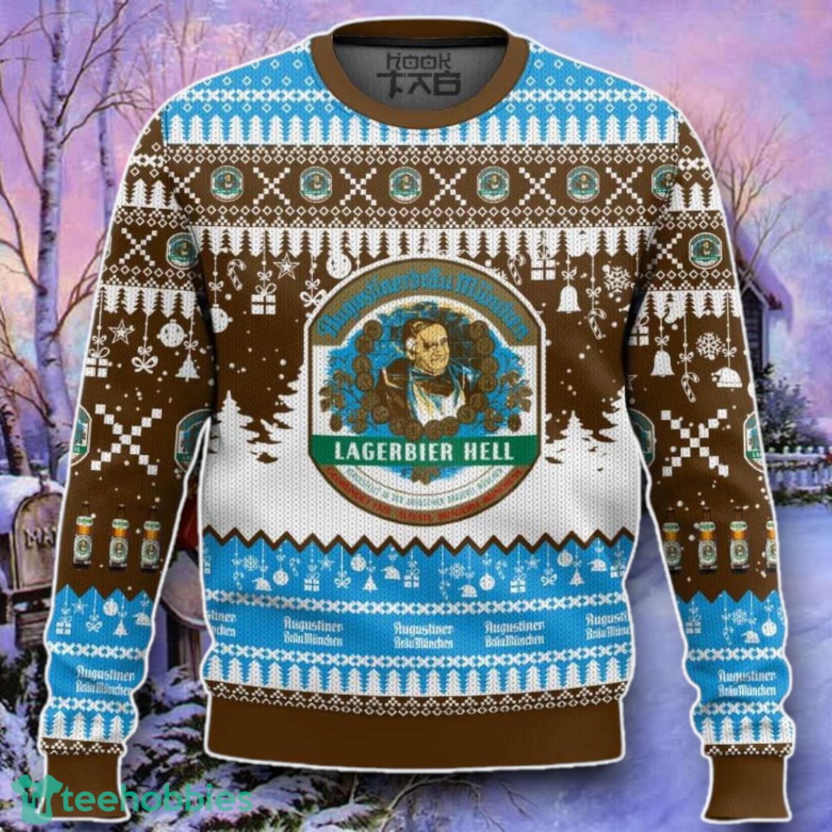 Augustiner Bräu German Beer Ugly 3D Sweater Style Gift