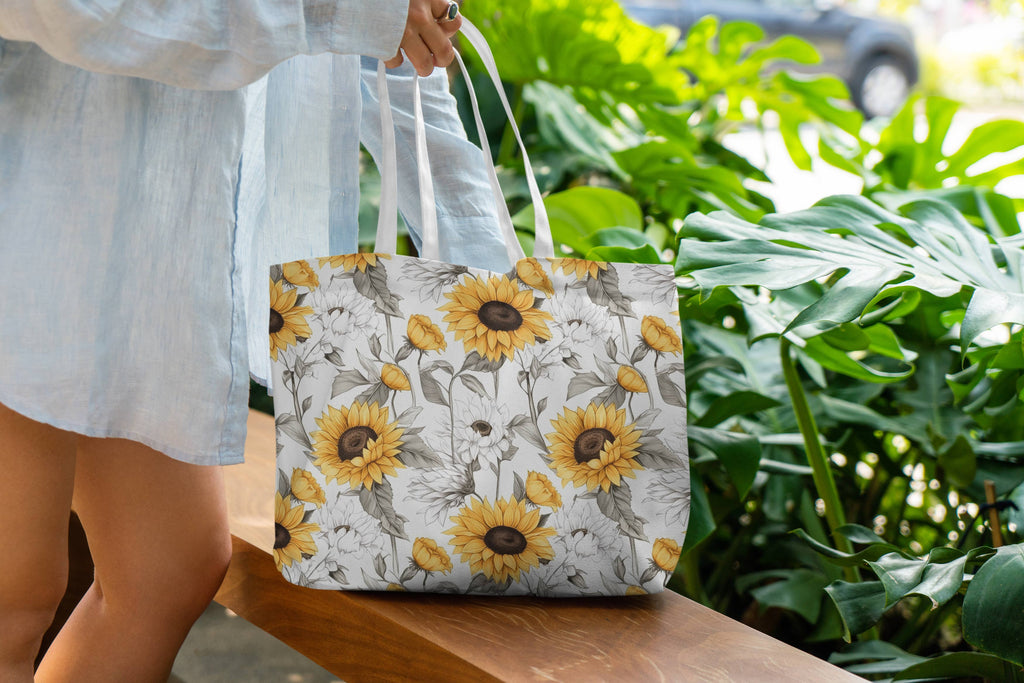 Sunflower Lover Tote Bag: Carry the Sunshine Everywhere You