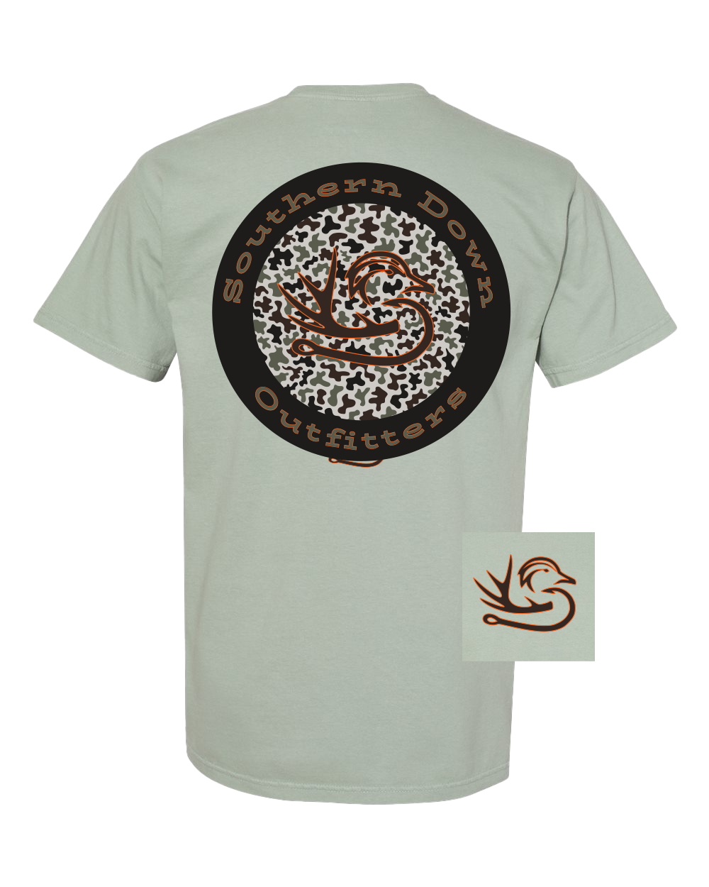 Sdo Camo Logo Tee