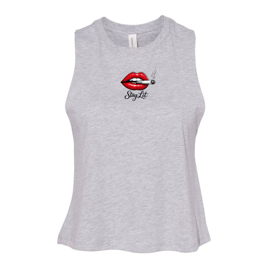 Stay Lit Graphic Racerbacktank