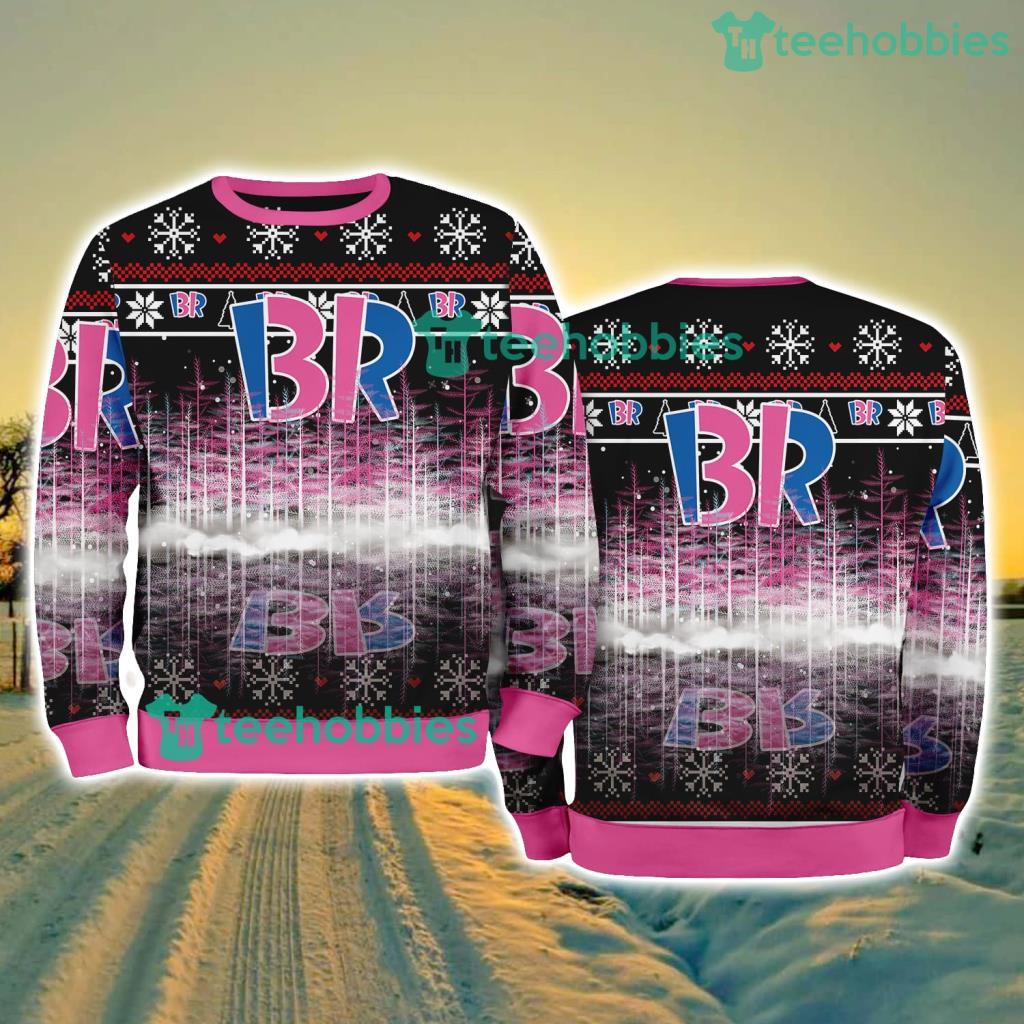 Baskin Robbins Pine Christmas Ugly Sweater New Style Best Gift For Fans