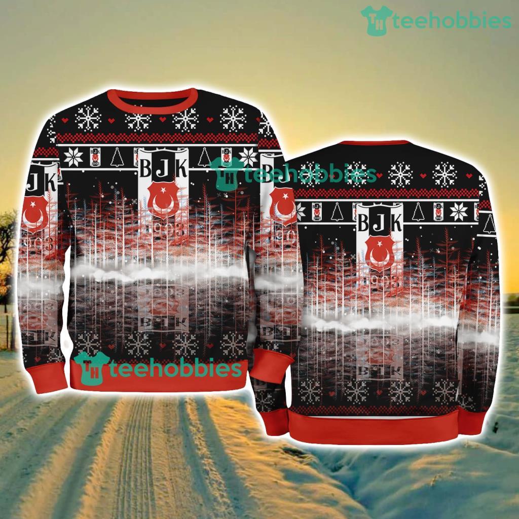 Besiktas Pine Christmas Ugly Sweater New Style Best Gift For Fans