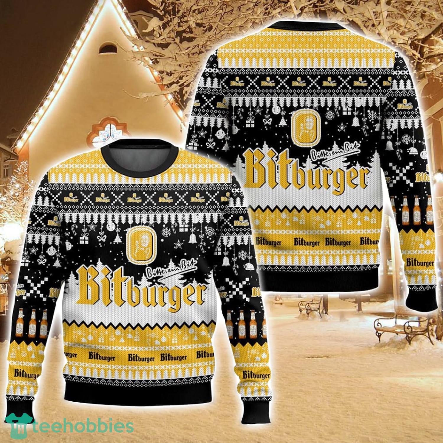 Bitburger German Beer Ugly Christmas Sweater For Men And Women Christmas Holiday Gift Family Gift