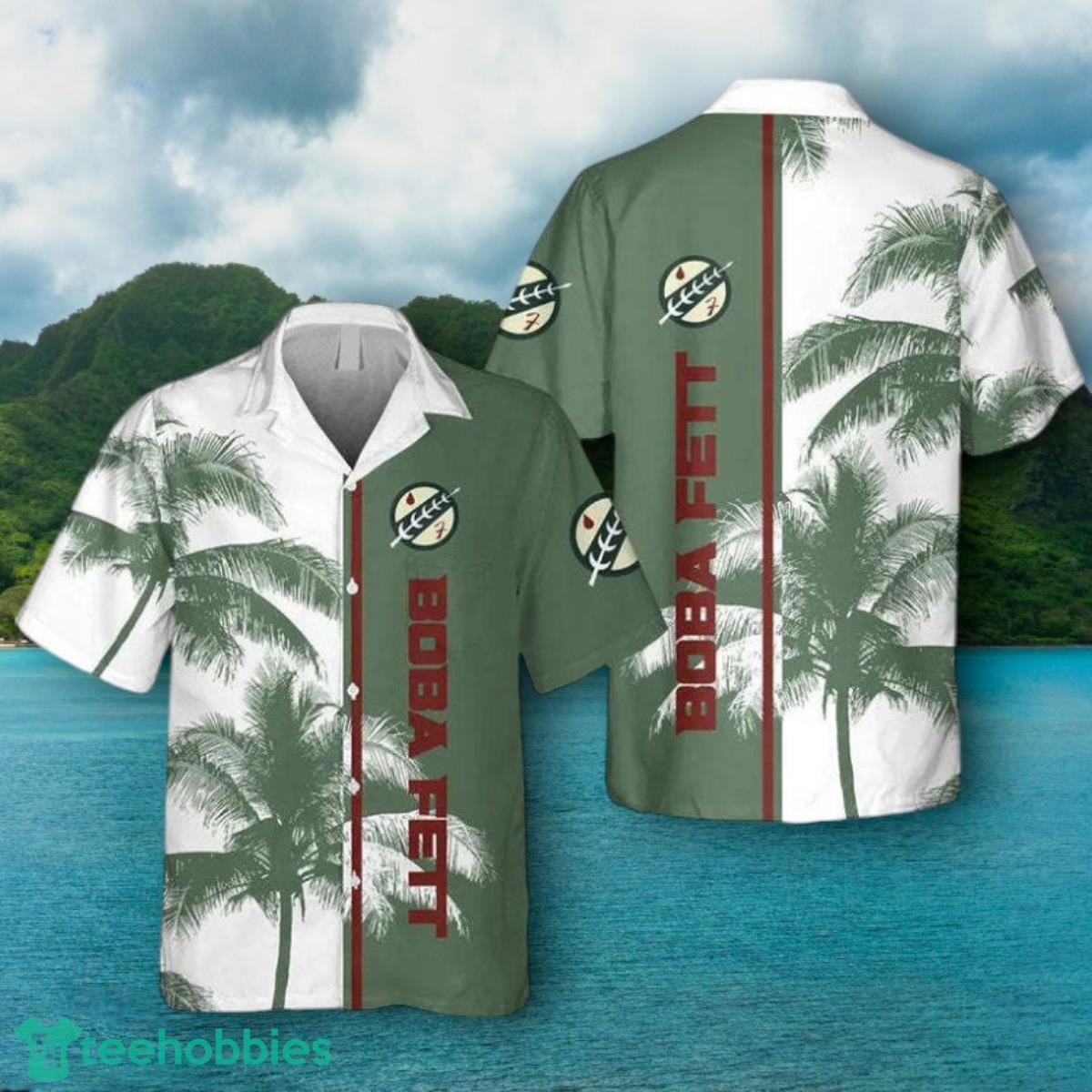 Boba Fett Palm Tree Hawaiian Shirt Impressive Gift