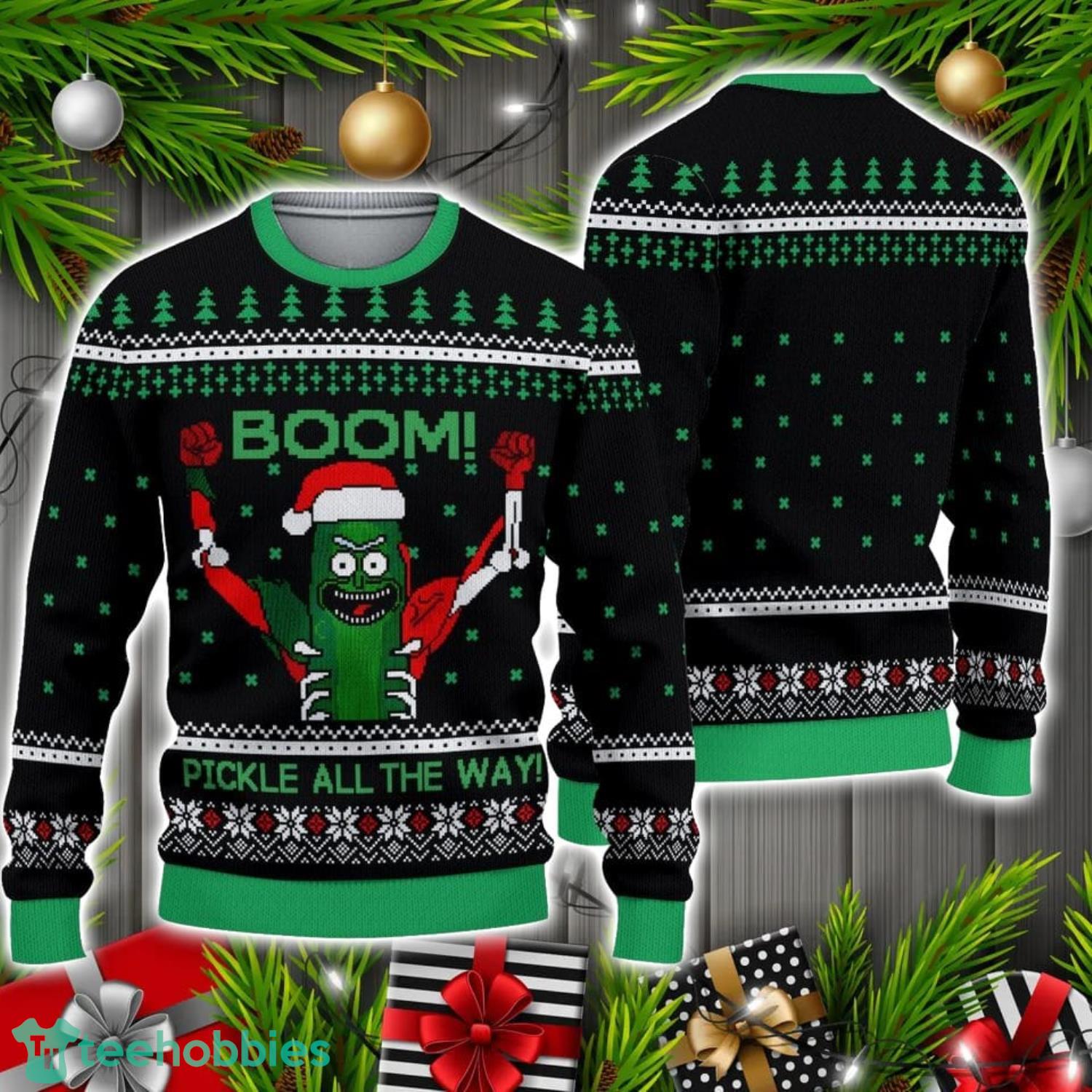 Boom P rick Ugly Christmas Sweater Christmas Holiday Gift