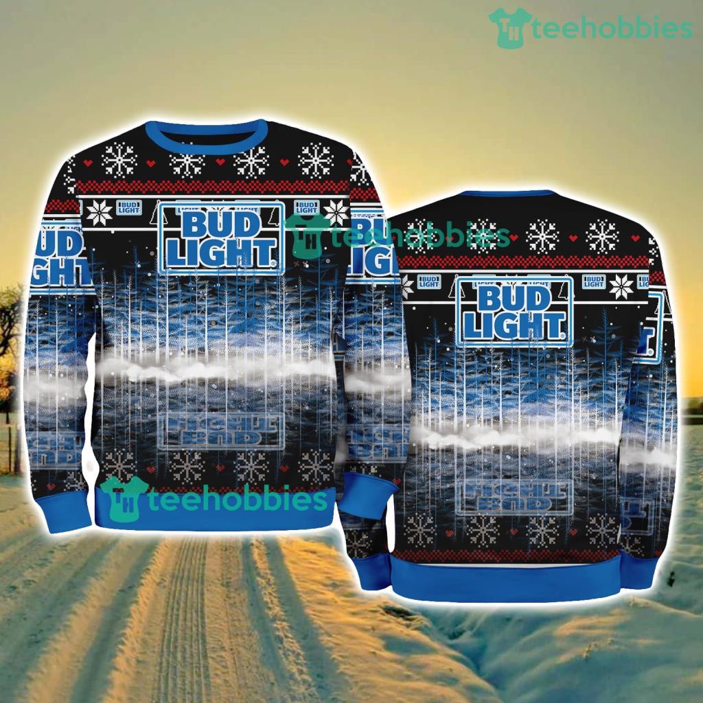 Bud Light Pine Christmas Ugly Sweater New Style Best Gift For Fans
