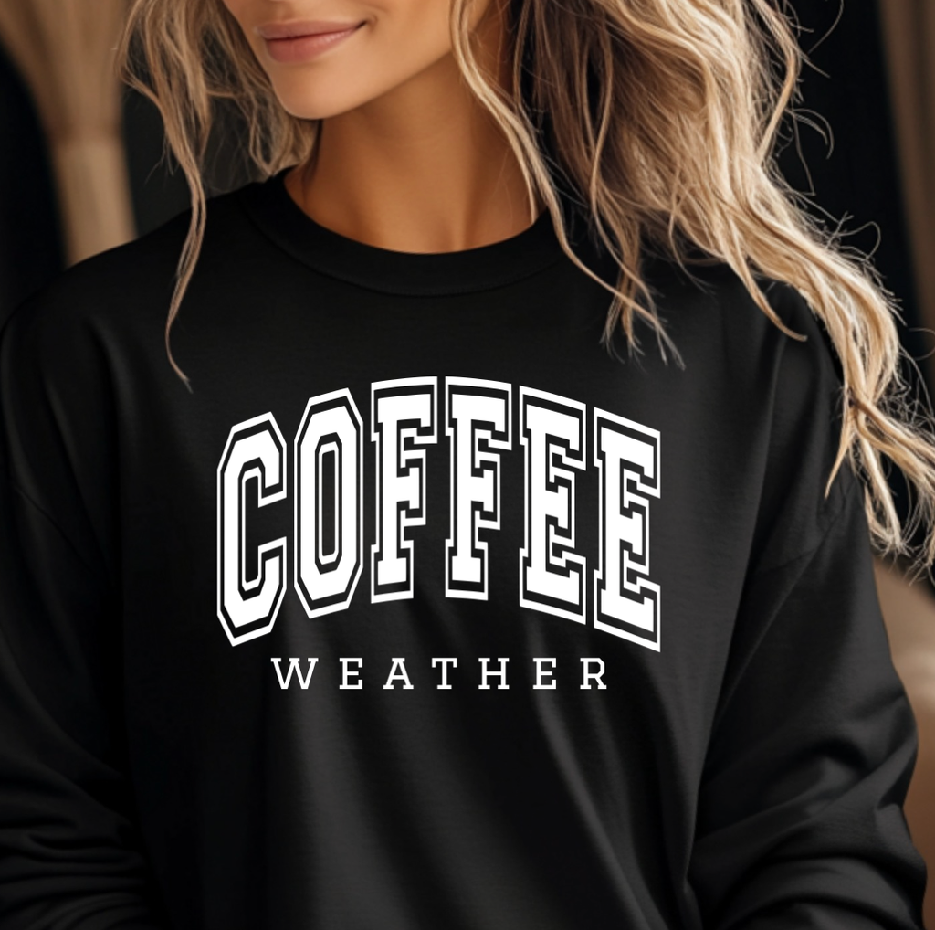 Coffee Weather Long Sleeve Tee