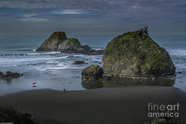 Camel Rock Surfer Print