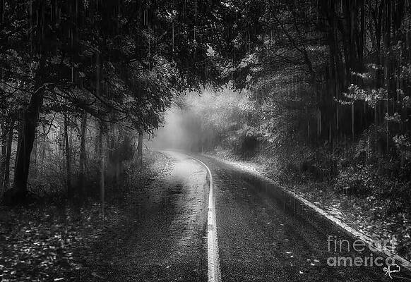 Caught In The Rain Print