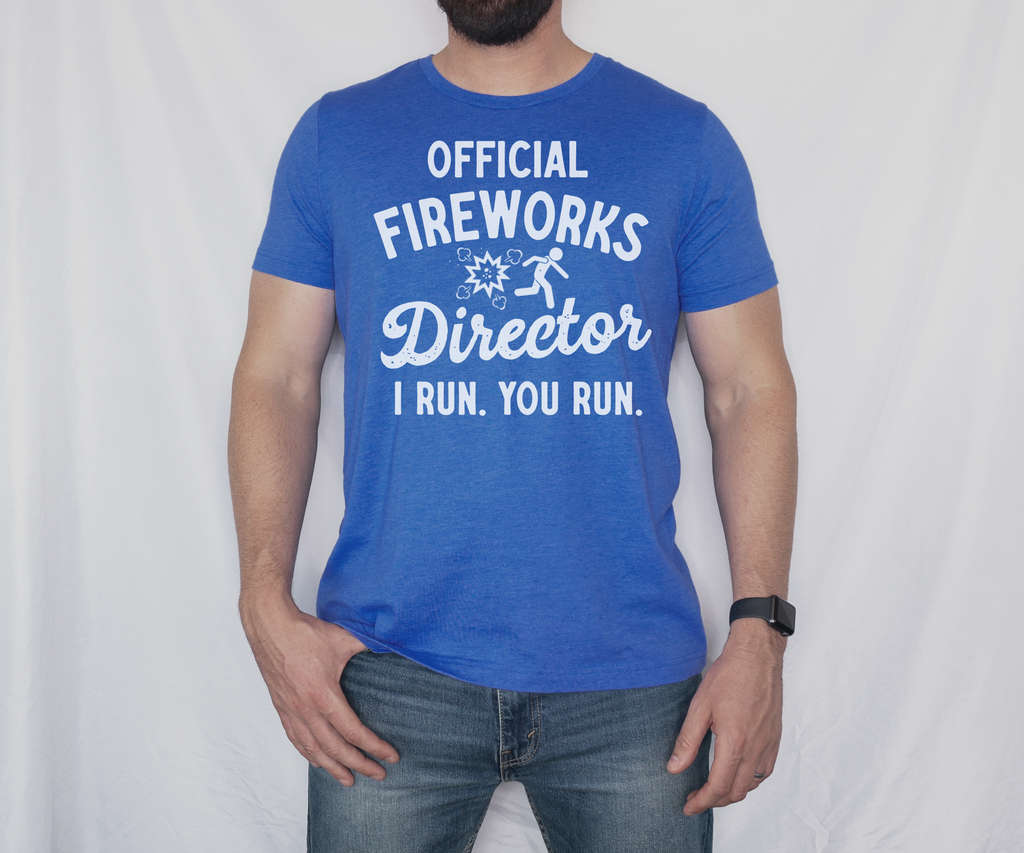 Official Fireworks Director 4TH of July T-Shirt