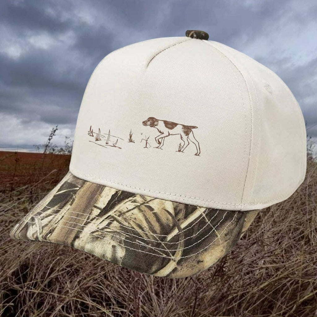 Hunting Dog Two Tone Camo Hat