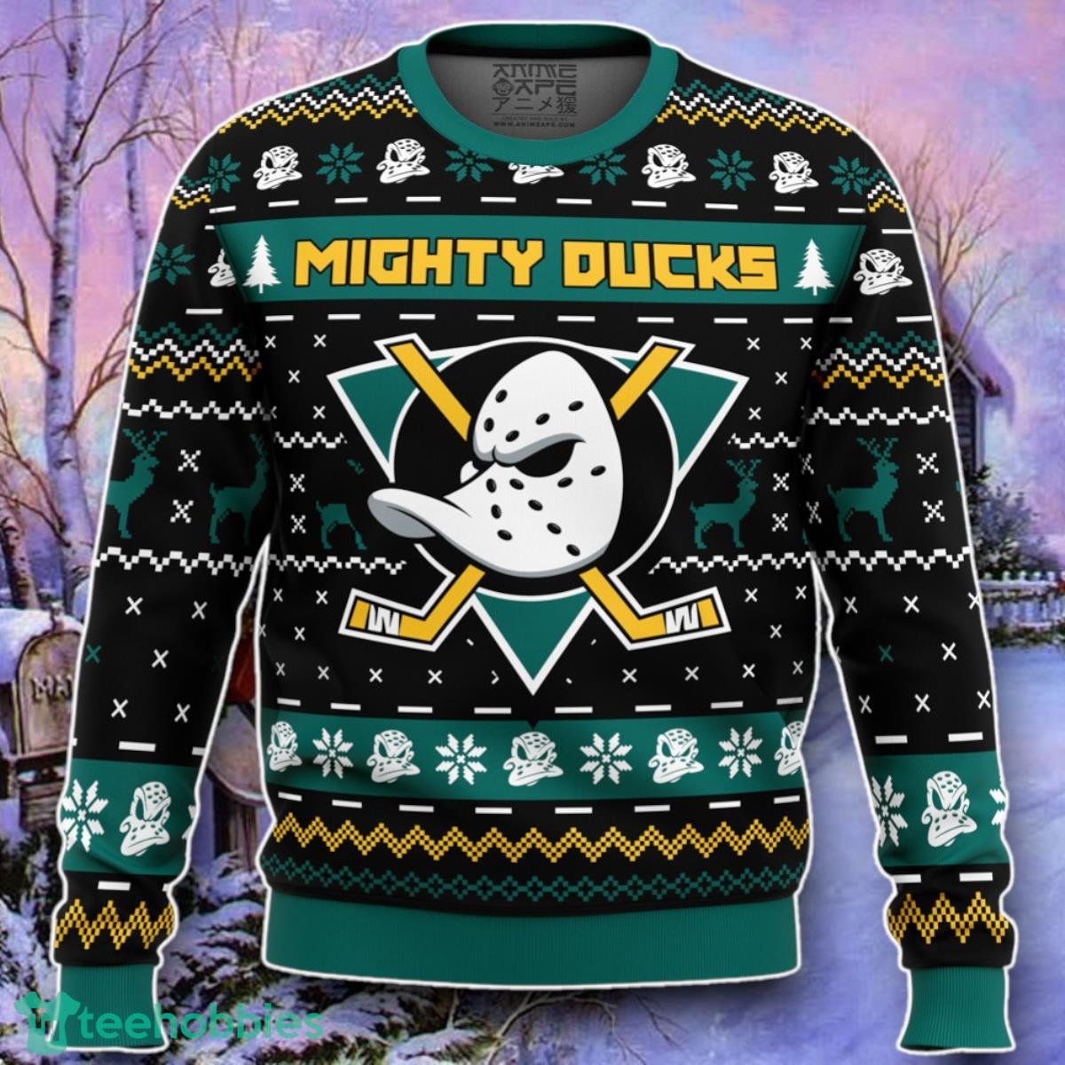 Christmas Ducks The Mighty Ducks Ugly Christmas 3D Sweater Style Gift