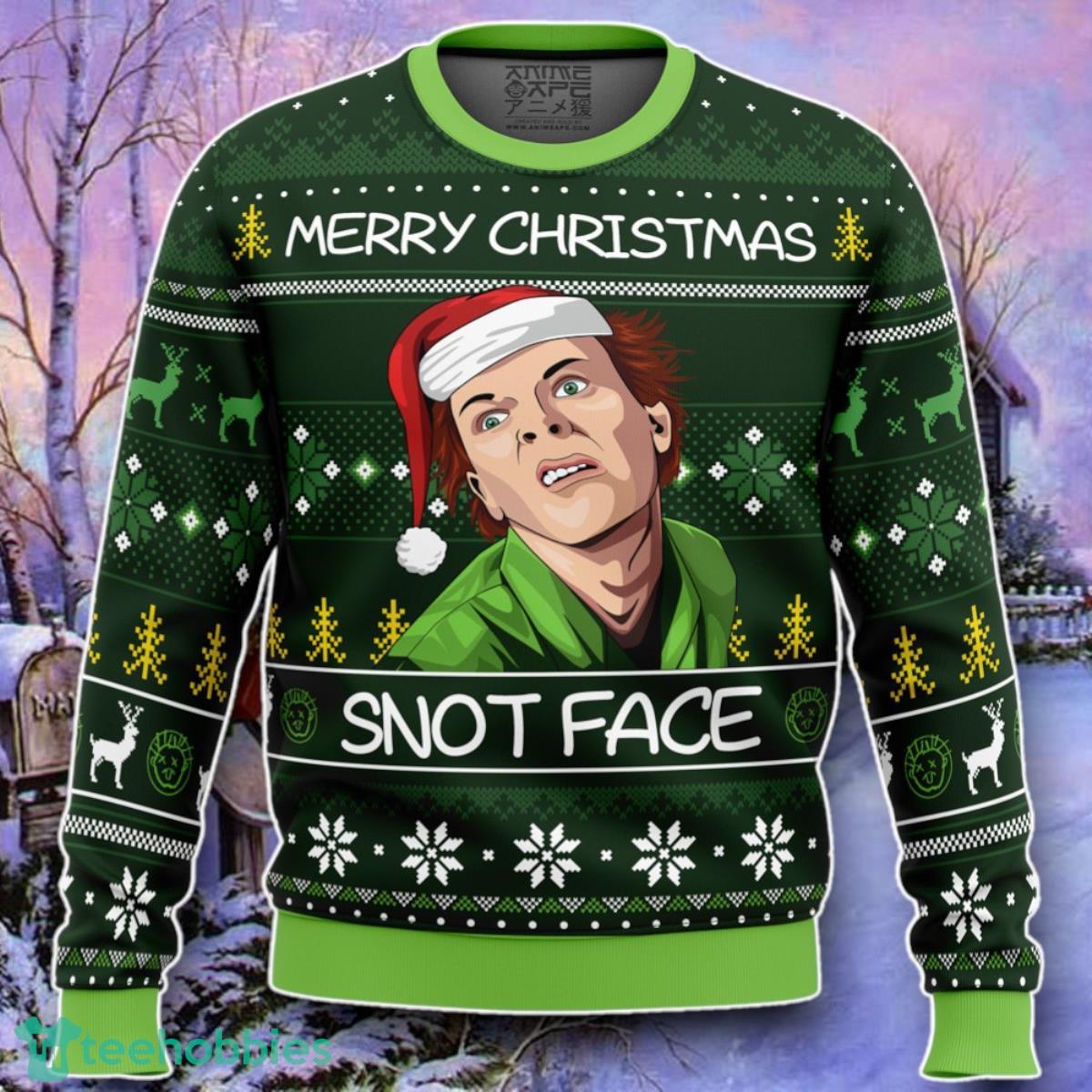 Christmas Fred Drop Dead Fred Ugly Christmas 3D Sweater Style Gift