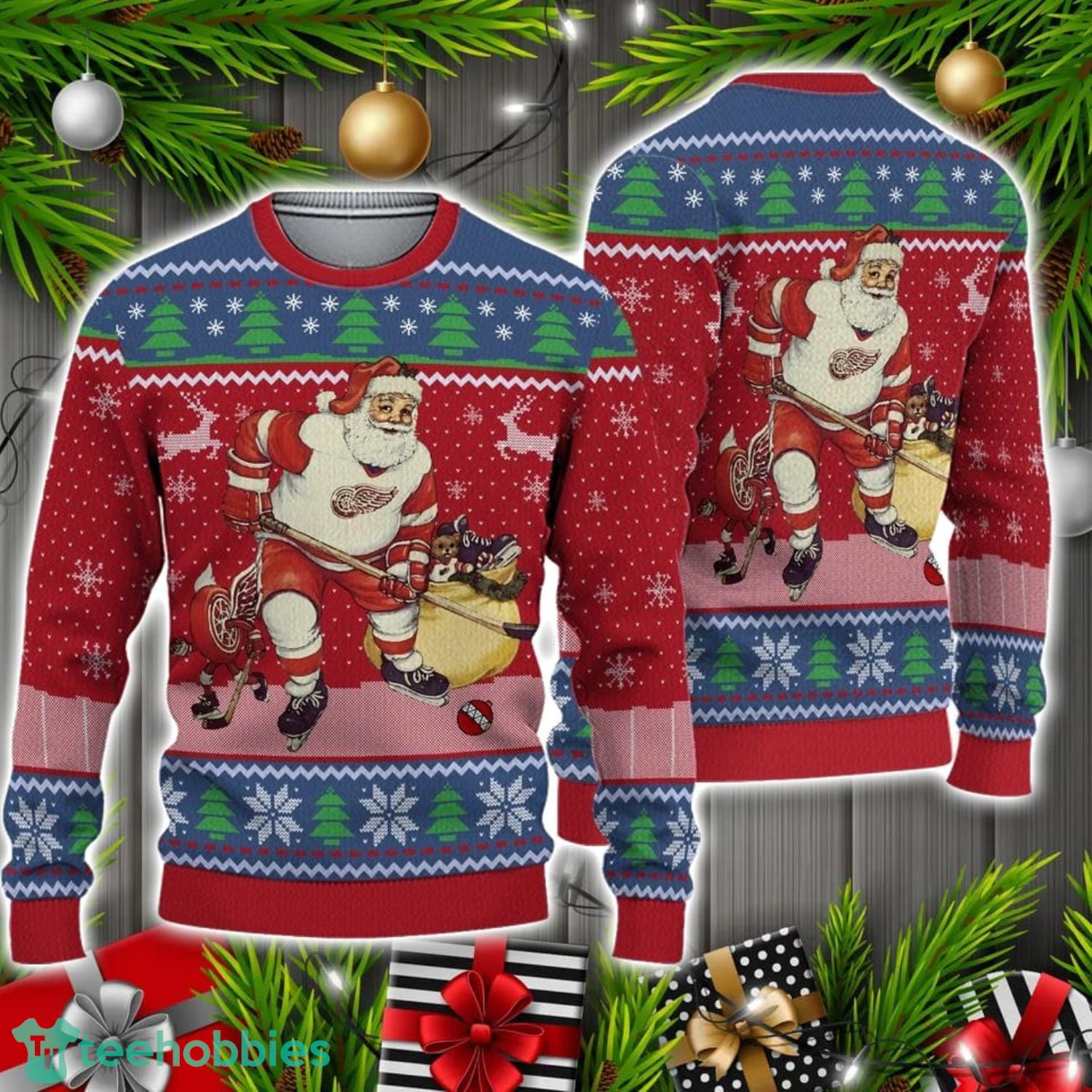 Christmas Ice Hockey Sweater Christmas Holiday Gift