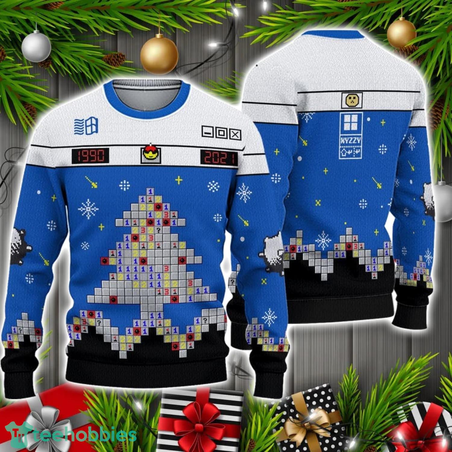 Christmas Minesweeper Ugly Sweater Christmas Holiday Gift