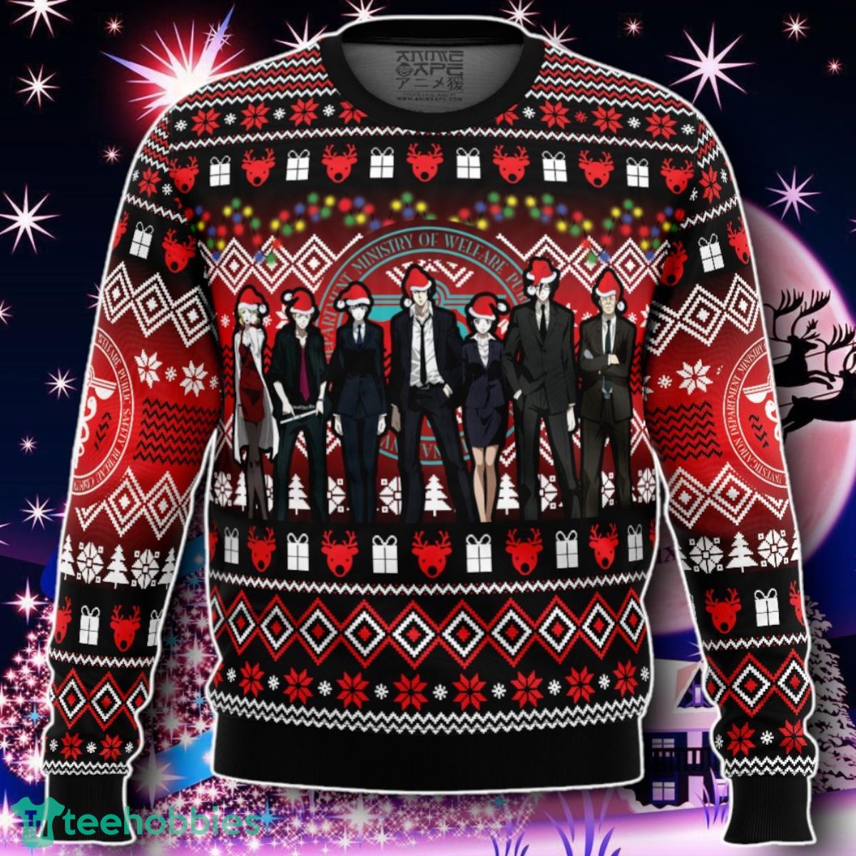 Christmas Staff Psycho-Pass Ugly Christmas Sweater Gift For Men And Women