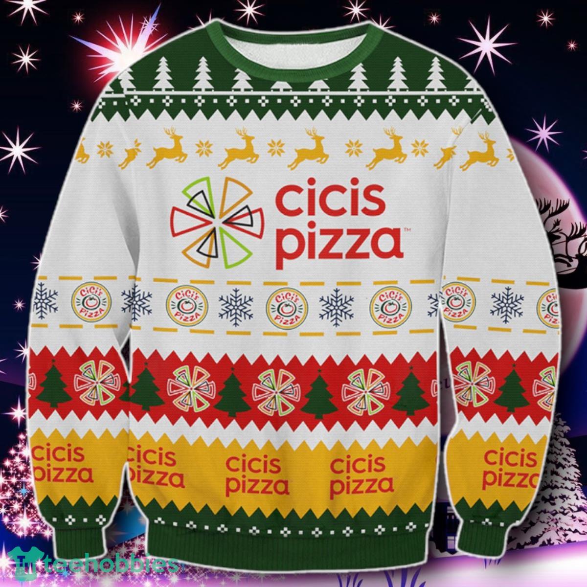 Cicis Pizza Ugly Sweater Gift For Men And Women