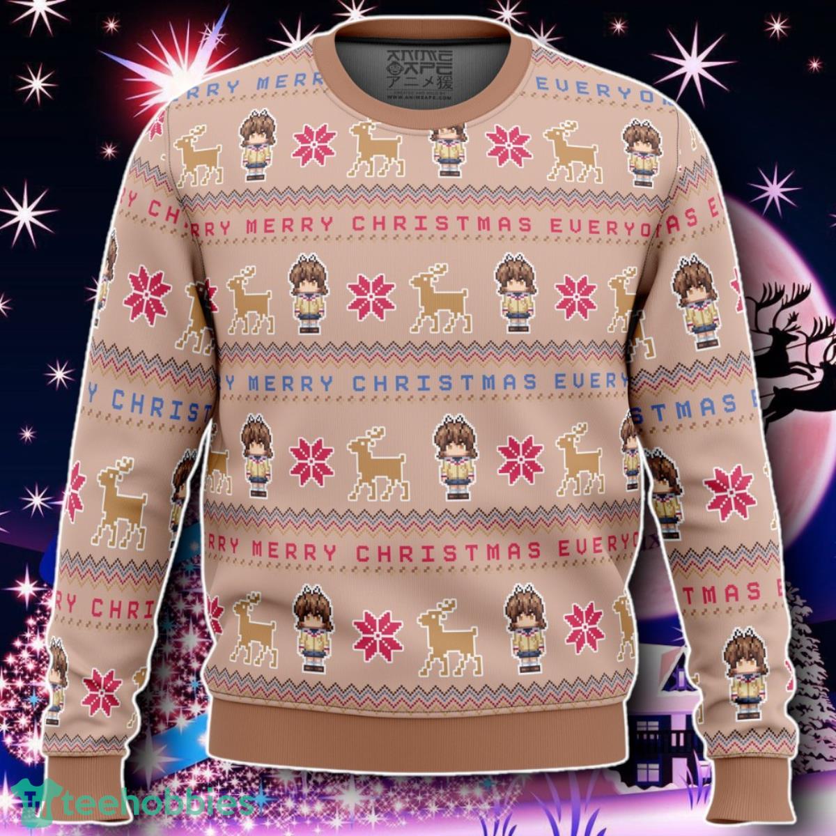 Clannad Merry Mery Christmas Furukawa Nagisa Ugly Christmas Sweater Gift For Men And Women