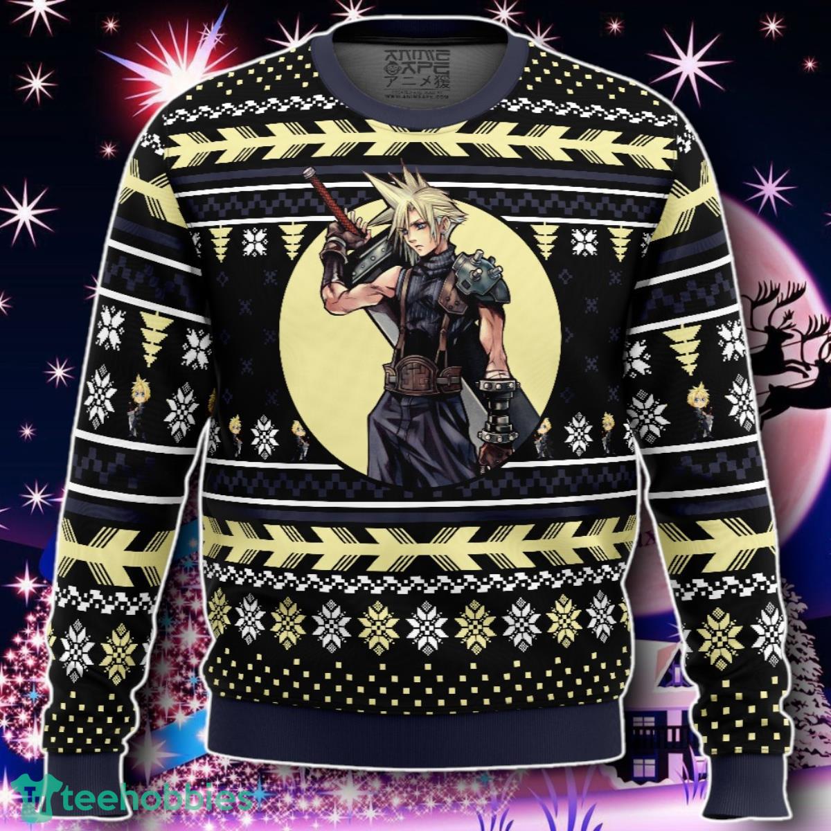 Cloud Final Fantasy Ugly Christmas Sweater Gift For Men And Women