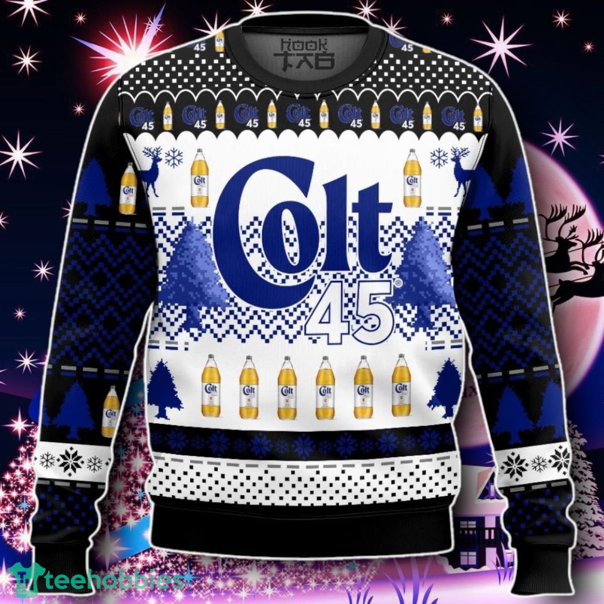 Colt 45 Ugly Sweater Gift For Men And Women
