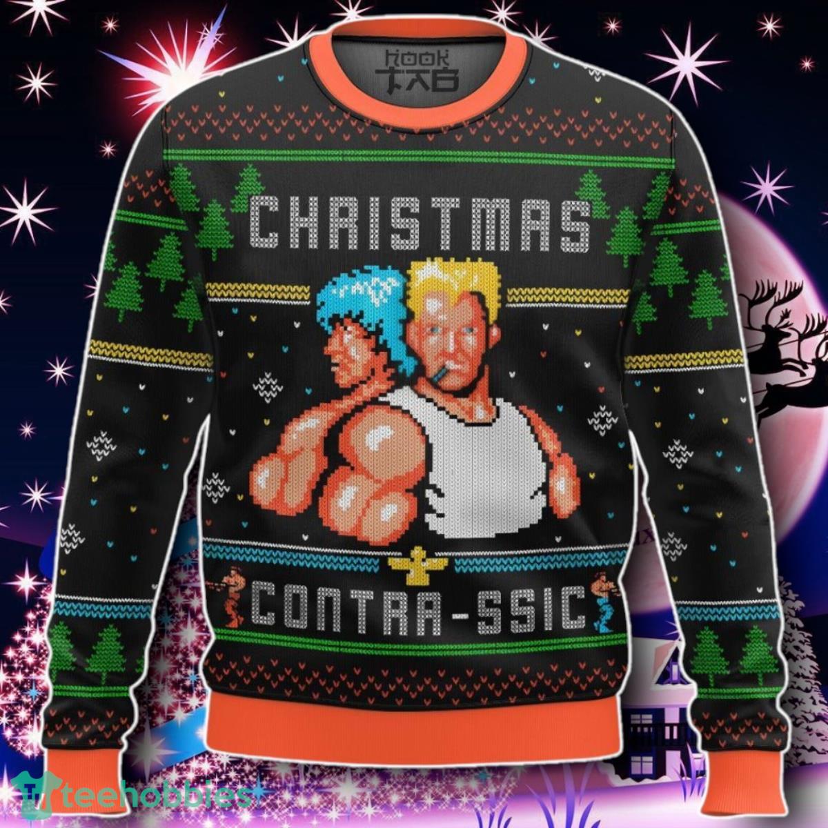 Contra, Contrassic Christmas Ugly Sweater Gift For Men And Women