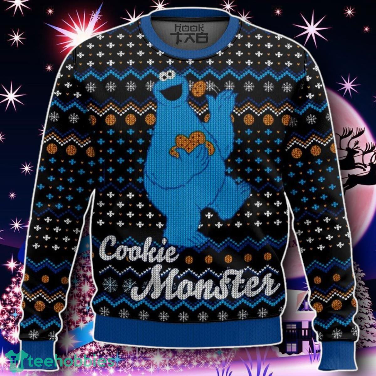 Cookie Monster Ugly Sweater Gift For Men And Women
