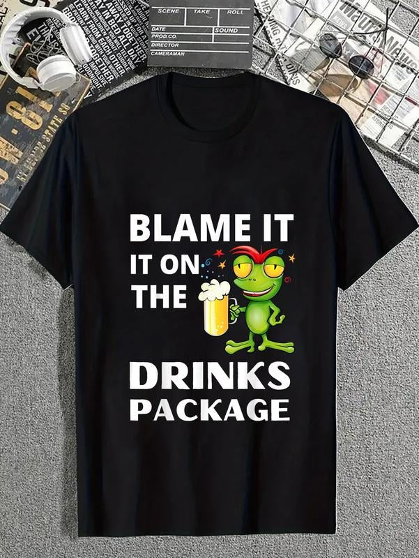 cotton Blame Mouthless cat Pocket monsters TNF drinks package cruise holiday clothing T-Shirt casual Fashion graphic tees...