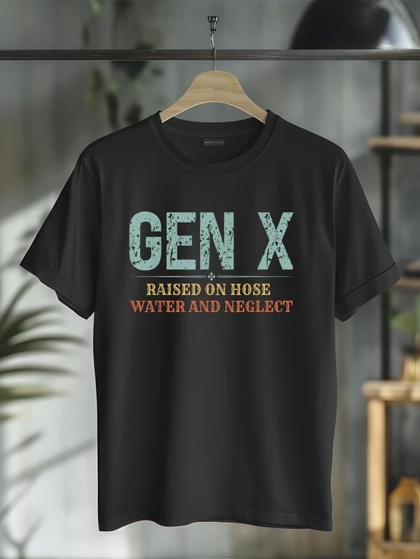 cotton GENX Raised Pocket monsters Hose Water Gunpla brand Neglect Cute Retro Genx True T-Shirt casual Fashion graphic...