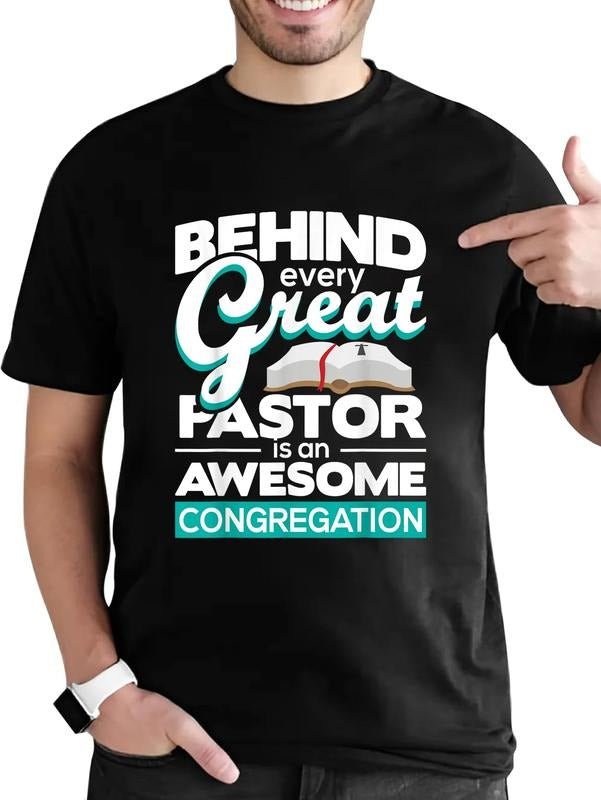 cotton Jumpman Awesome Congregation - Pastor Preacher Minister T-Shirt casual Fashion graphic tees for women Hoodie,...