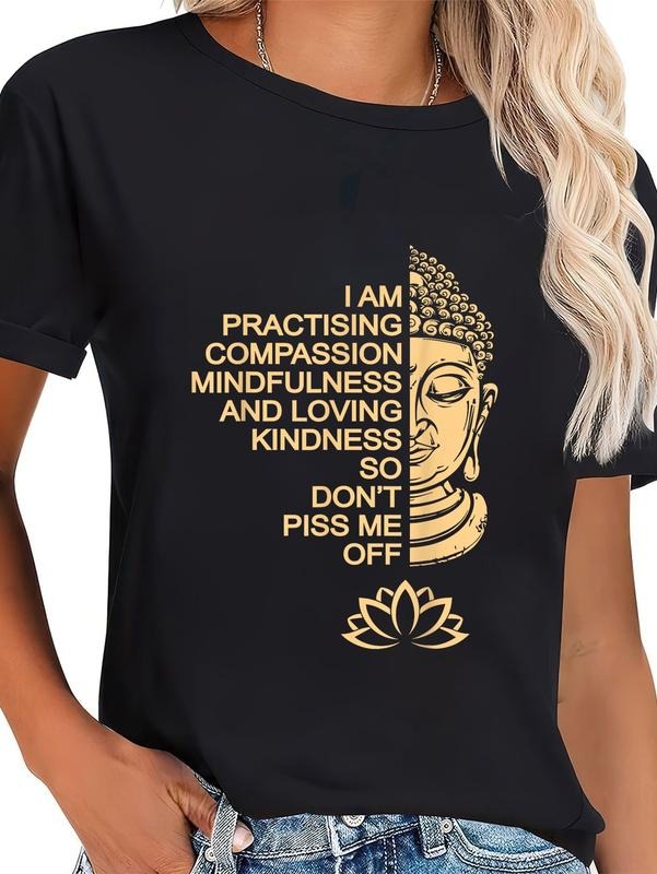 cotton Meditation Buddha Lightsaber brand Shirt gift idea for men Gunpla brand women Lightsaber brand-Shirt casual...