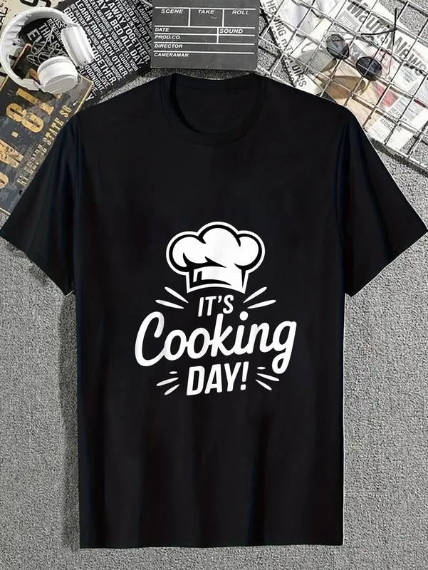 cotton Mouthless cat'WB shield Cooking Day Religious Culinary Shirt for Chef Cooking T-Shirt casual Fashion graphic tees...