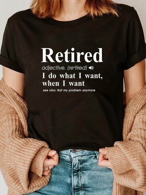 cotton Retired Adjective Swoosh Red plumber brand What Swoosh Want When Swoosh Want T-Shirt casual Fashion graphic tees...