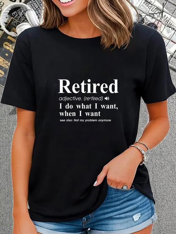 cotton Retired Adjective Swoosh Red plumber brand What Swoosh Want When Swoosh Want T-Shirt casual Fashion graphic tees...