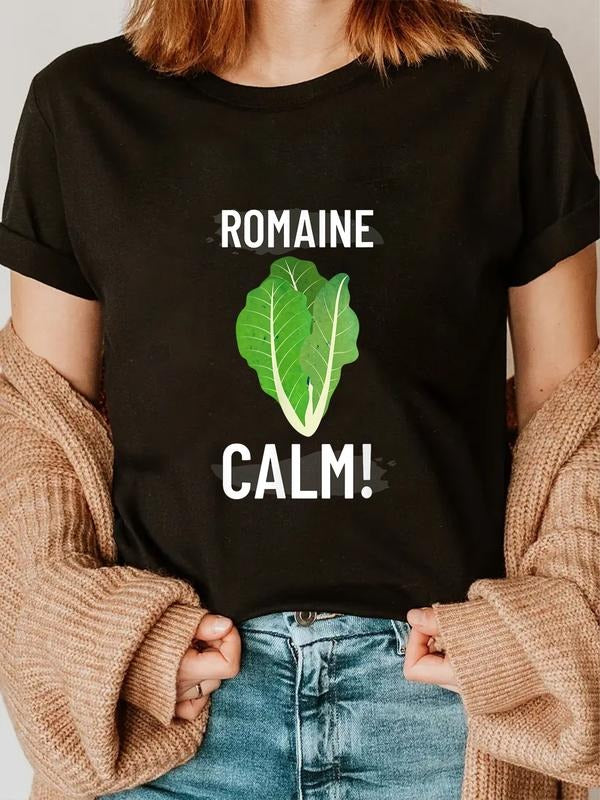 cotton Romain Calm Funny Cooking Lightsaber brand Shirt Lightsaber brand-Shirt casual Fashion graphic tees for women...