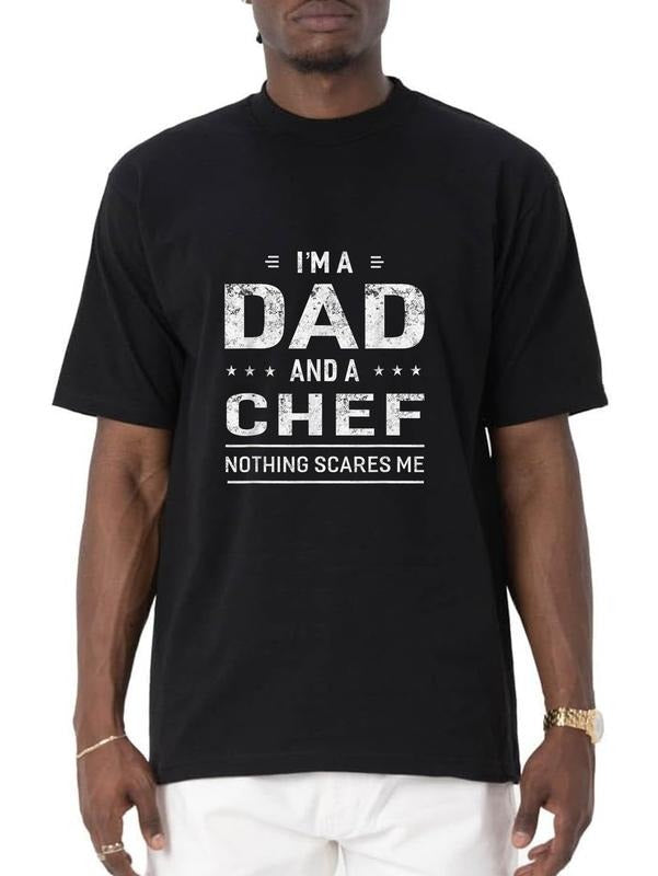 cotton Swoosh'Bat brand WB shield Dad Gunpla brand Chef T-shirt For Men TNF Funny Gift T-Shirt casual Fashion graphic...