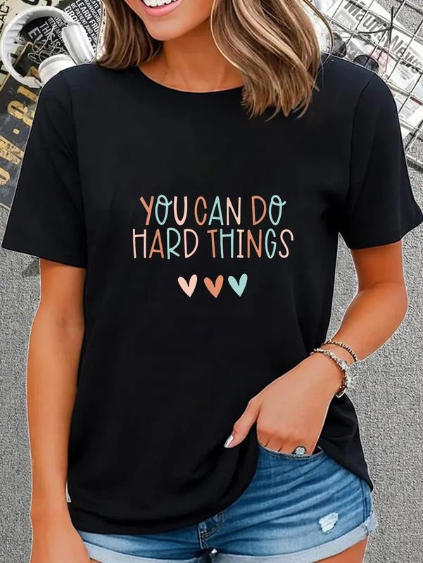 cotton Test Day Teacher You Can Red plumber brand Hard Things Women Kids T-Shirt casual Fashion graphic tees women...