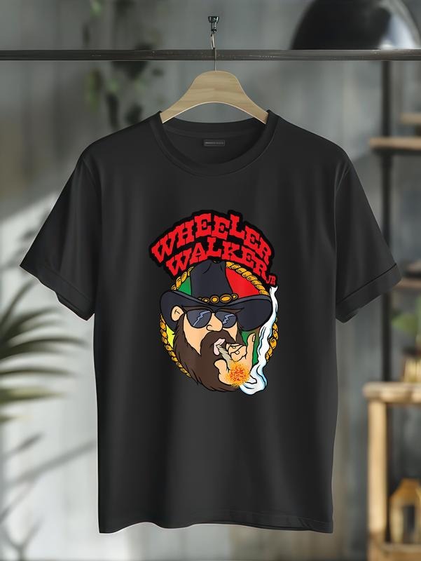 cotton Wheeler Walker Jr. Smoke 'Pocket monsters T-Shirt casual Fashion graphic tees for women Hoodie, Sweatshirt