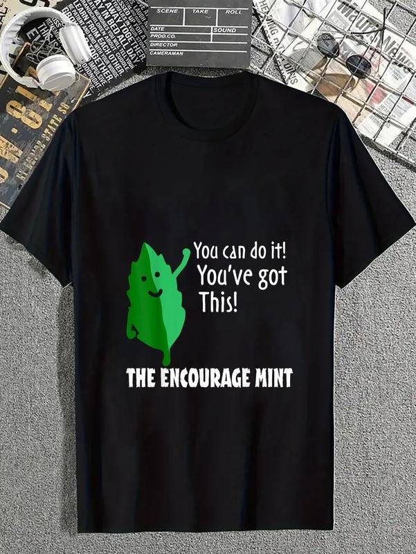 cotton You Can Red plumber brand Mouthless cat. You'Superhero team Got This! TNF Encourage Mint T-Shirt T-Shirt casual...