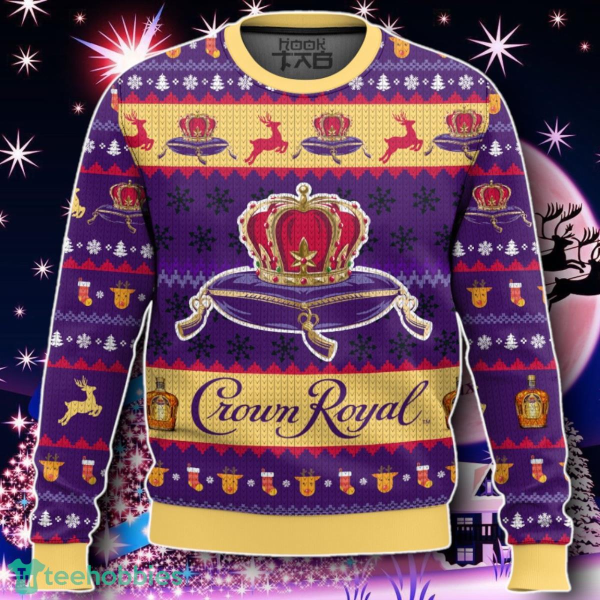 Crown Royal Ugly Sweater Gift For Men And Women