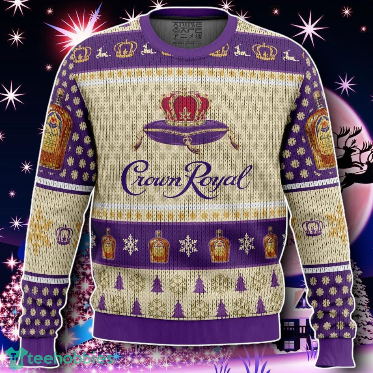 Crown Royal Whiskey Ugly Christmas Sweater Gift For Men And Women