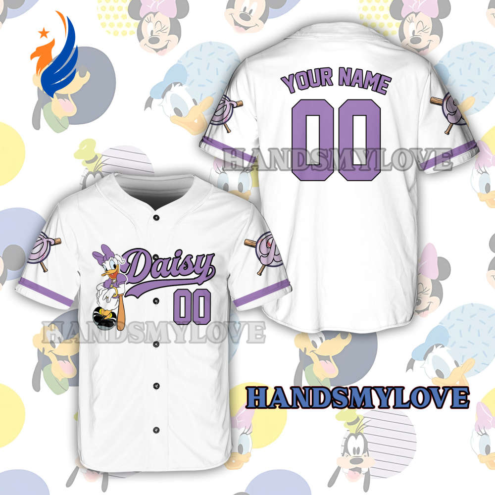 Custom Disney Mickey Game Day Baseball Jersey - Perfect Outfit for Baseball Fans & Lovers - Bafud