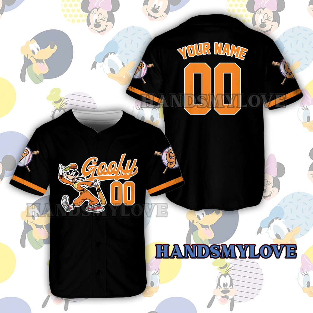 Game Day Mickey Baseball Jersey: Custom Disney Character Outfit for Baseball Fans & Lovers - Bafud