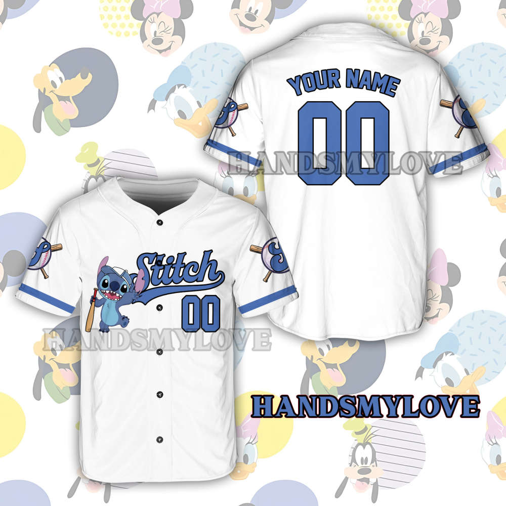 Custom Disney Mickey Game Day Baseball Jersey - Perfect Outfit for Baseball Fans & Lovers - Bafud