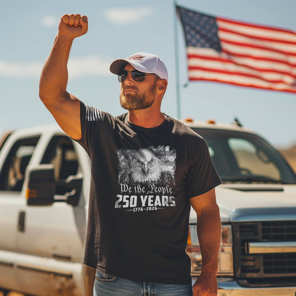 We the People Eagle 250 Years July 4th Mog