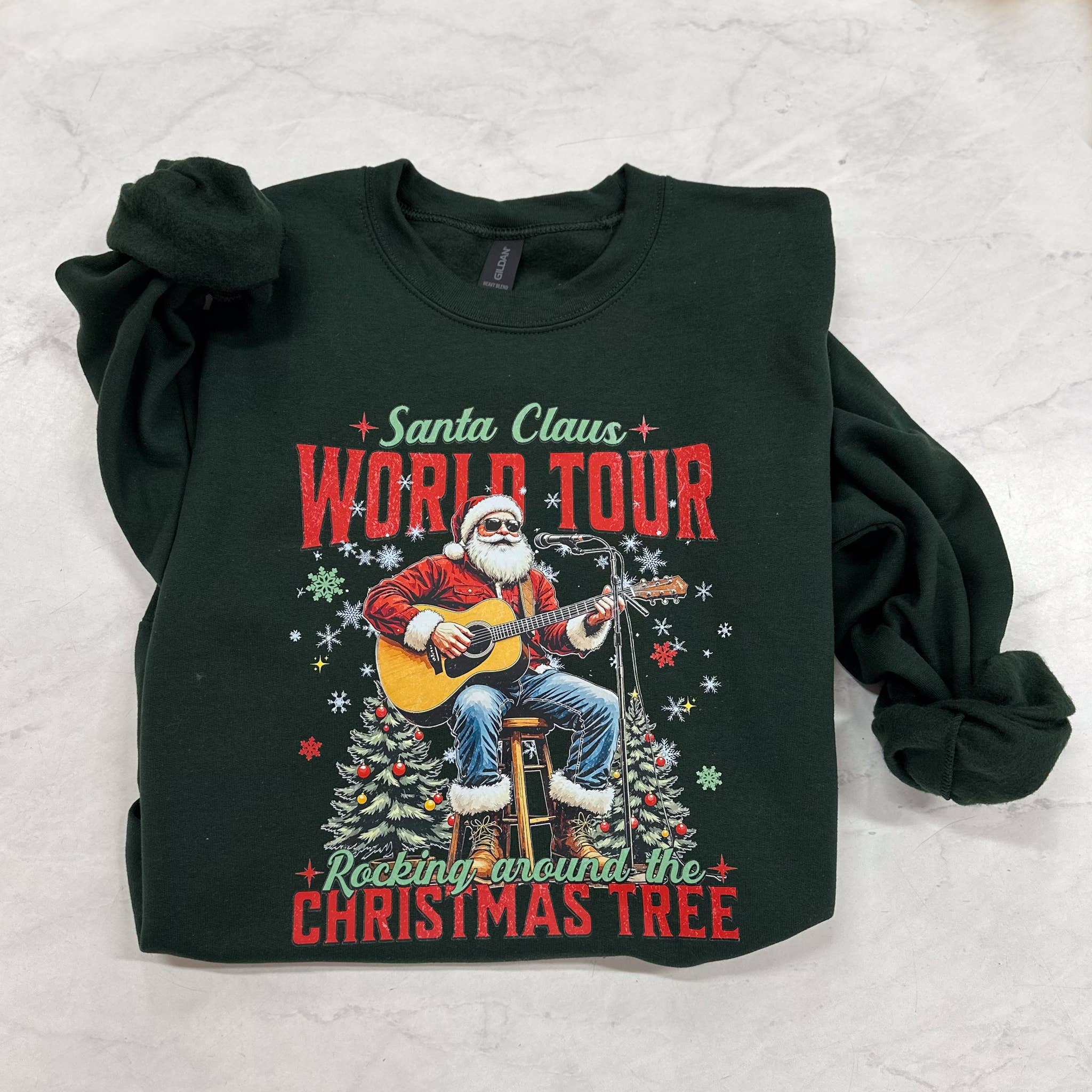 Santa Claus World Tour Crewneck