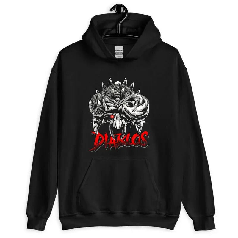 diablos, monoblos Hoodie,massacre demon diablos,shattered monoblos,monoblos
