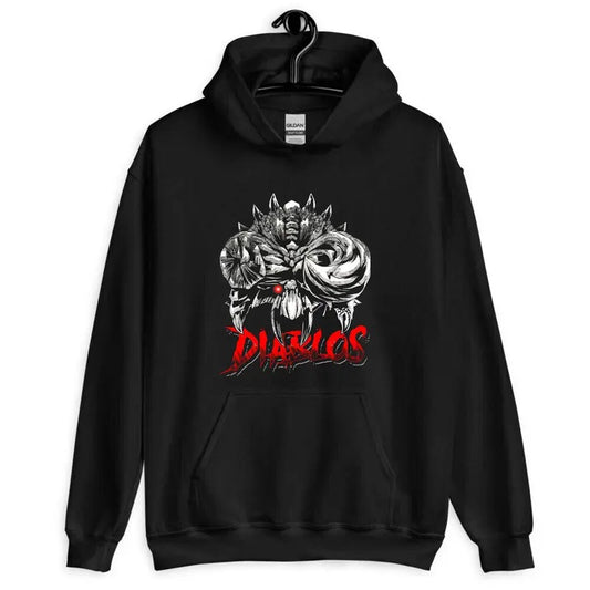diablos, monoblos Hoodie,massacre demon diablos,shattered monoblos,monoblos